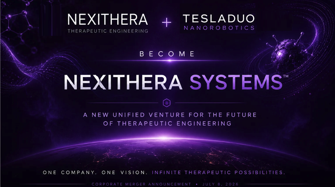 NexiThera Systems announcement illustration